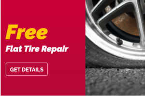 free flat tire repair coupon