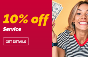 10 percent off auto repair services